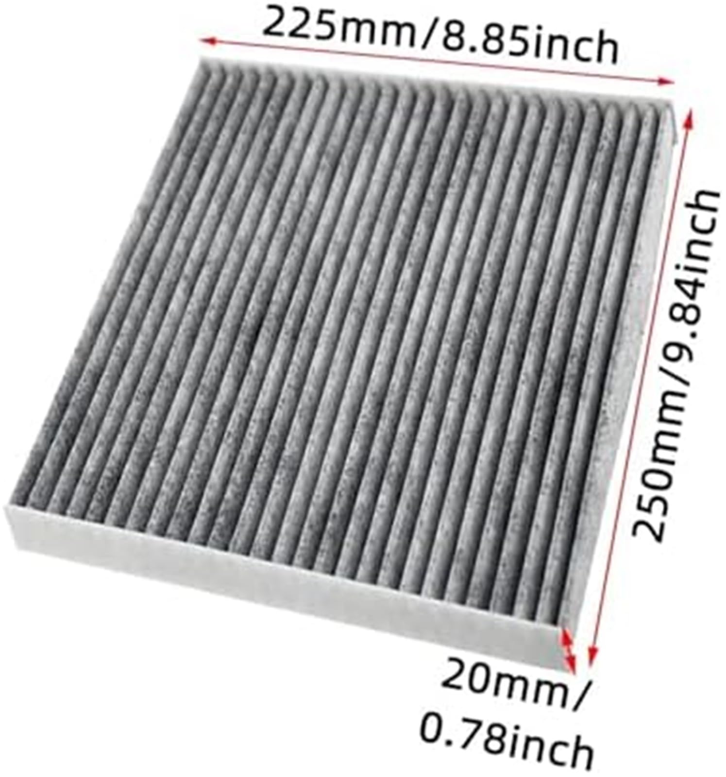 Filtr kabinowy z węglem aktywnym Filtr kabinowy z węglem aktywnym powietrza samochodowego, dla Kia, Optima 2011-2015 Fibre Cf11819 3SF79-AQ000 97133-3Saa0 2TF79-AQ000(BLACK 5pcs)
