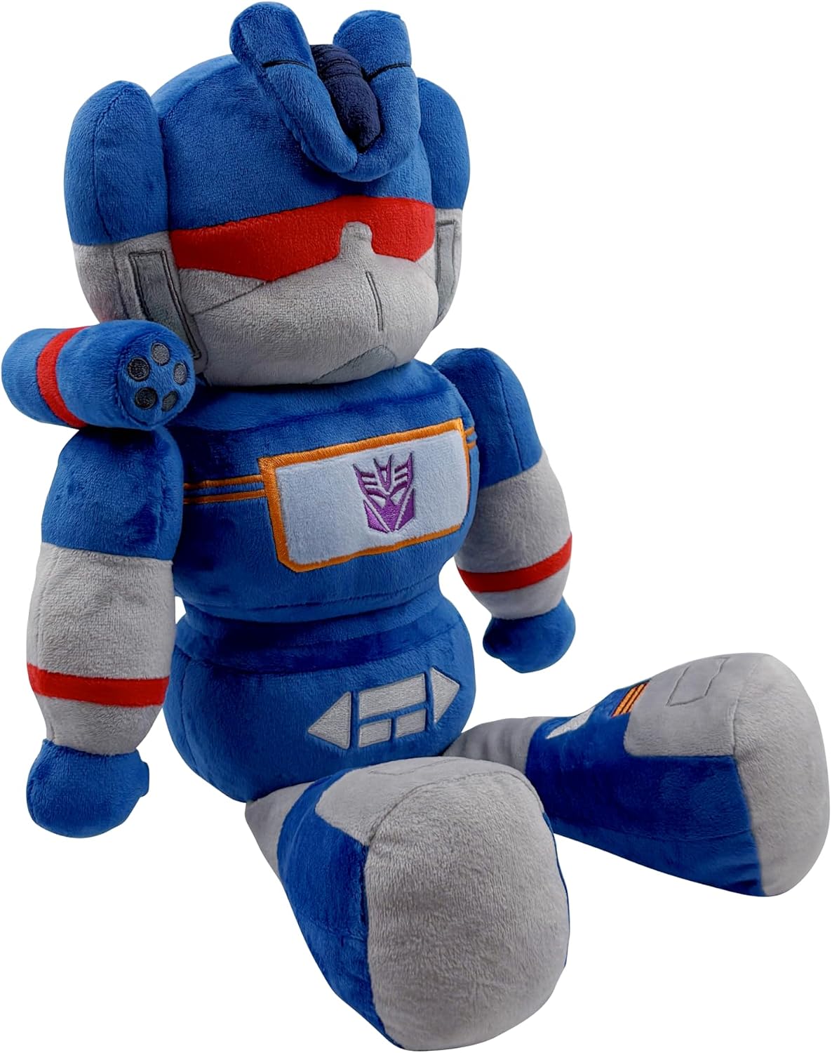 Transformers - Soundwave Superior Plush Toy - Officially Licensed Product, Soft and Cuddly Collectible for Fans and Collectors - Ideal Gift for Kids and Adults - Ages 3+