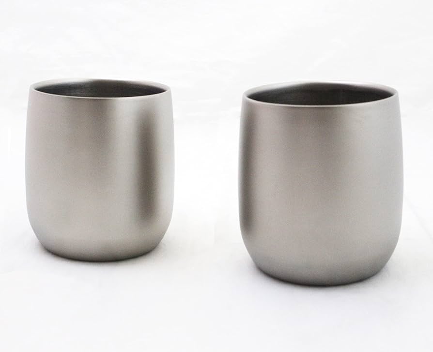 チタン霞ダブルウォールロックカップ250ml