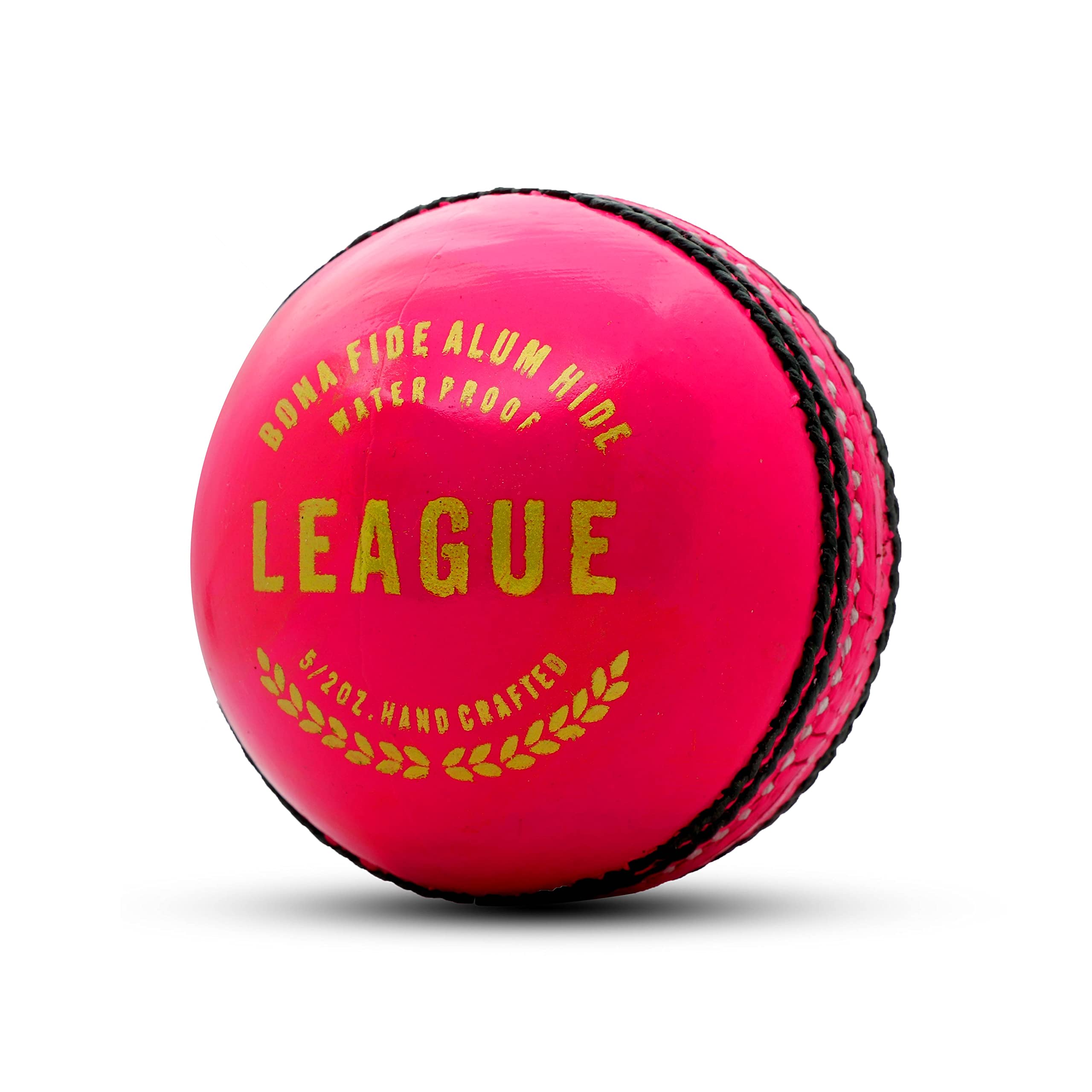 Heega ™ League Pink Leather Ball for Practice Sessions (1)-image-1