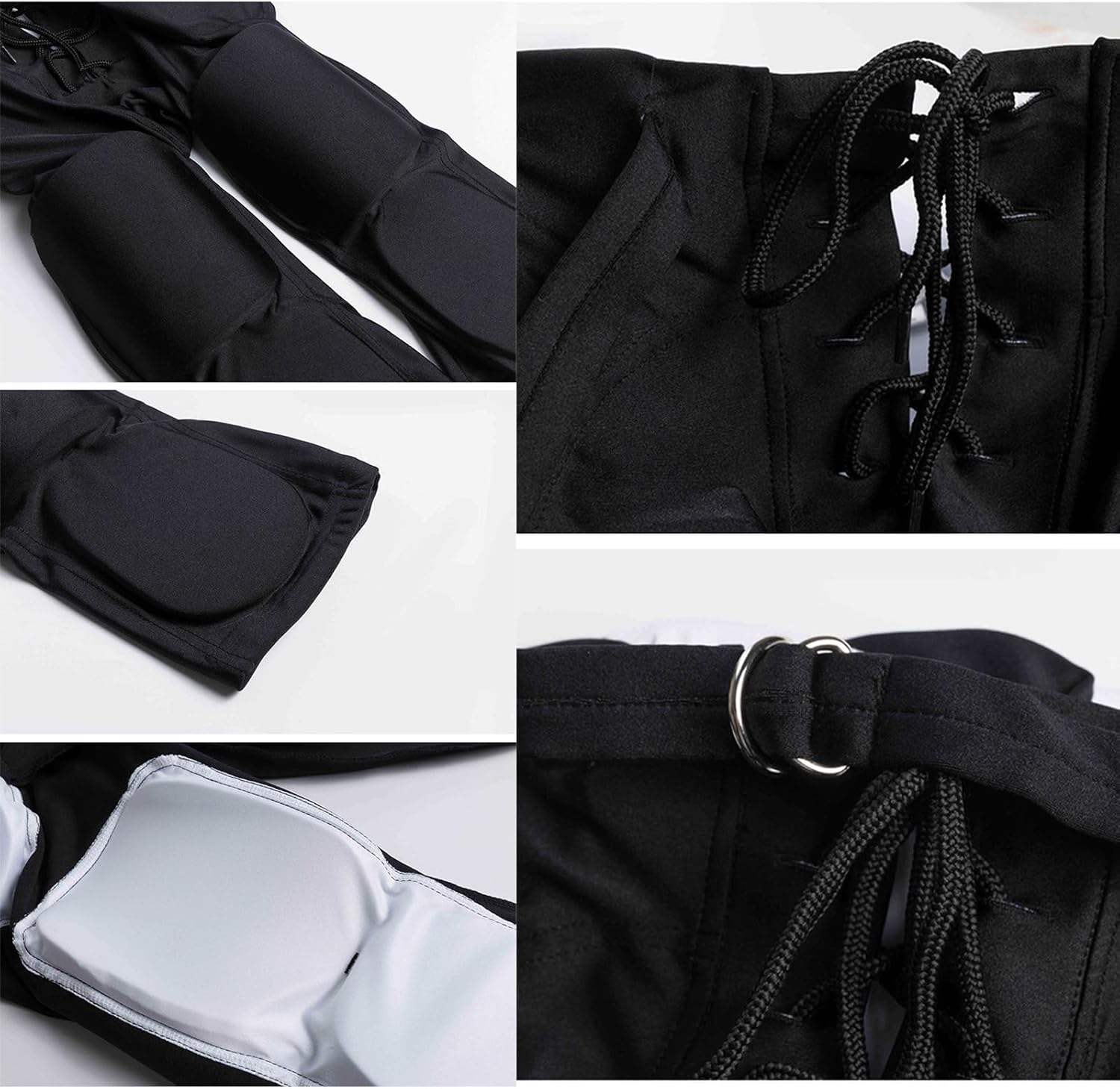 Football Pant Safety Integrated Youth Practice Pants with Pads for Boys Safety Youth Football Practice Pants