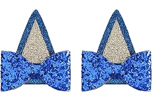 Charming Dog Ears Hair Bow Clips Bluey Hair Accessory