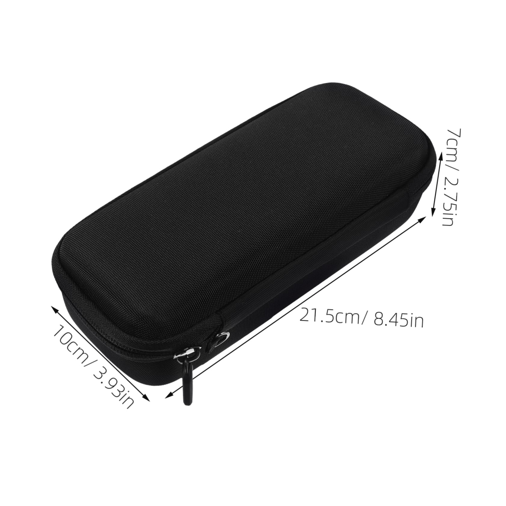 VANZACK Portable Mic Carrying Case Durable Nylon Microphone Storage Bag with Quick Access Zipper Shockproof Protection for Stylish and Design for Performances