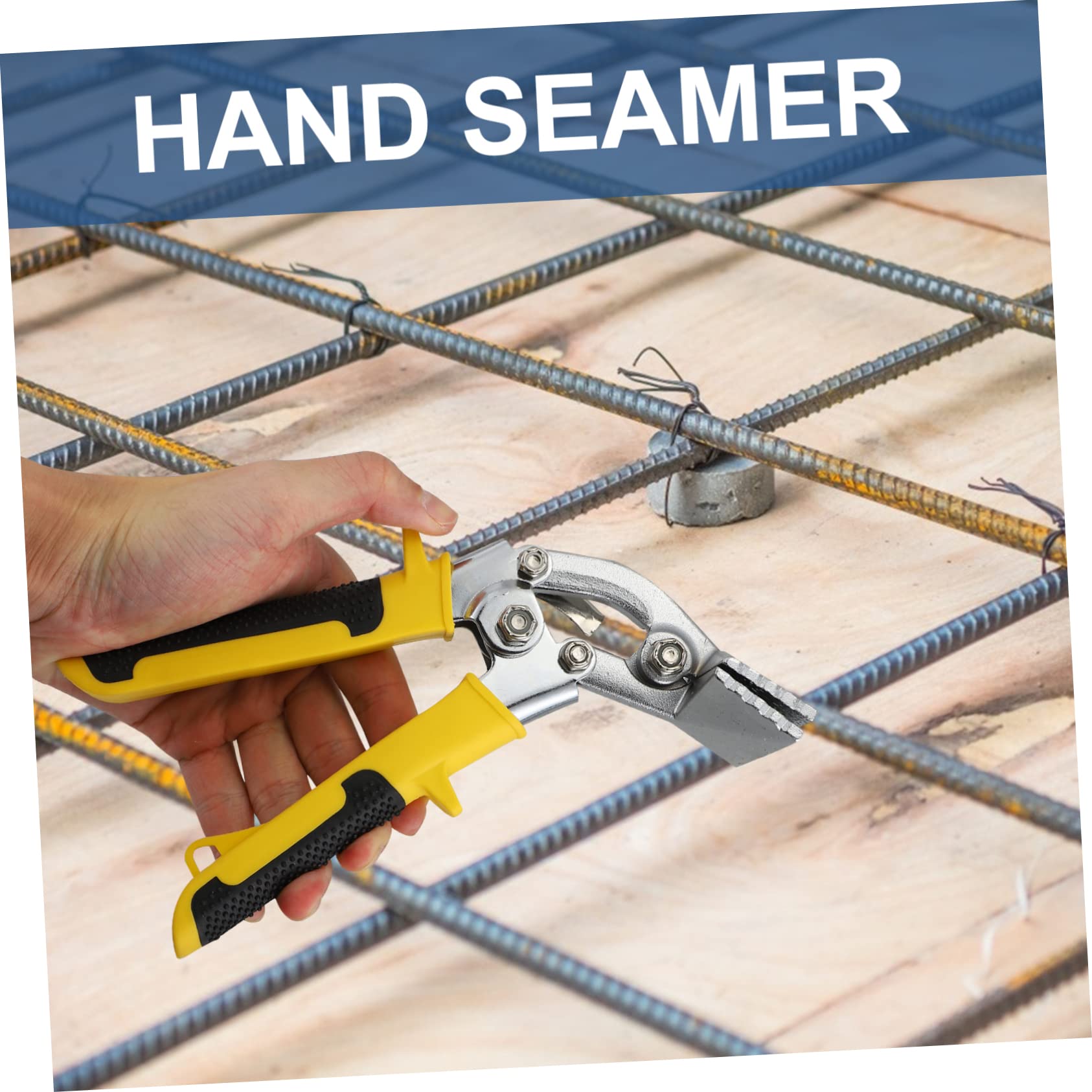 LIFKOME Pince A Plier Tole en Acier, Outil Manuel de Pliage et Sertissage