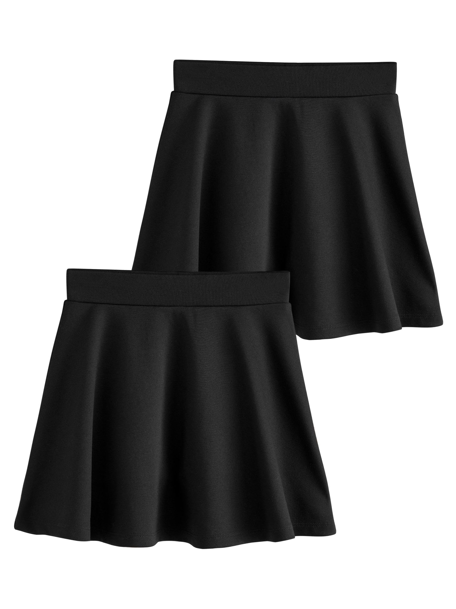 NEXT Mädchen Hosenrock zum Hineinschlüpfen mit Jerseystretch im 2er-Pack