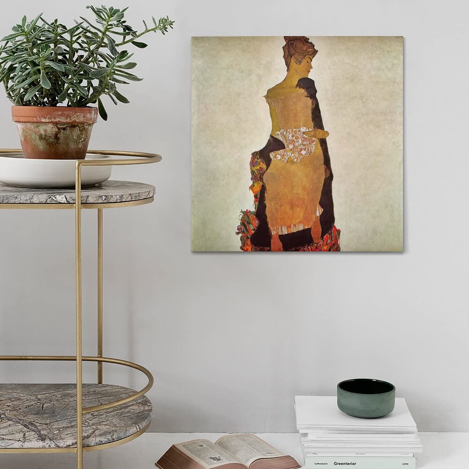 Amazon.co.jp: Egon Schieleエゴン・シーレ(Portrait of Gerti Schiele