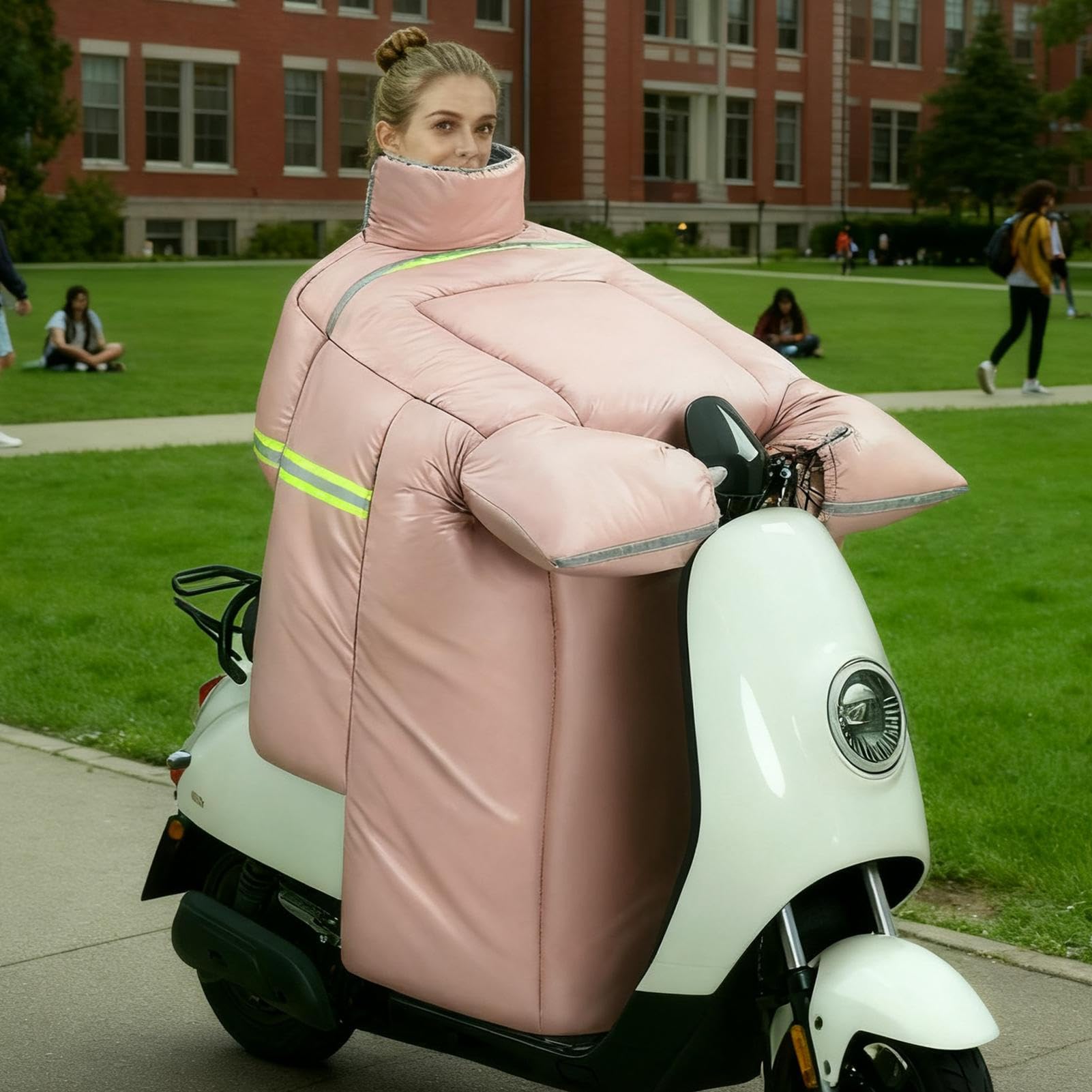 Couvre-Jambes d'hiver Imperméable Épais Et Matelassé