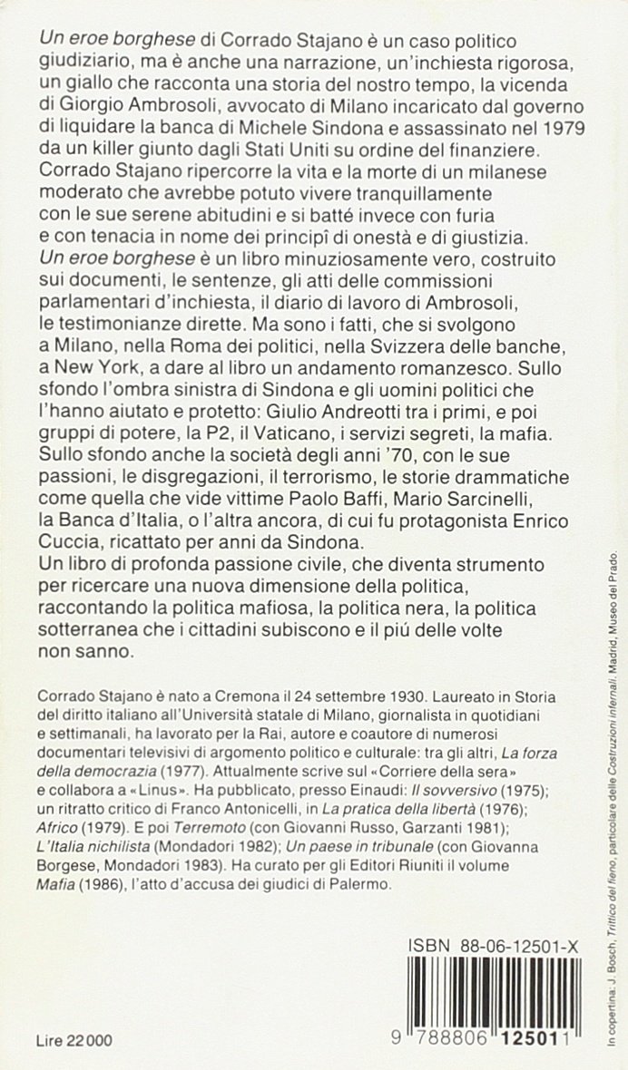 Un eroe borghese. Il caso dell'avvocato Ambrosoli assassinato dalla mafia politica