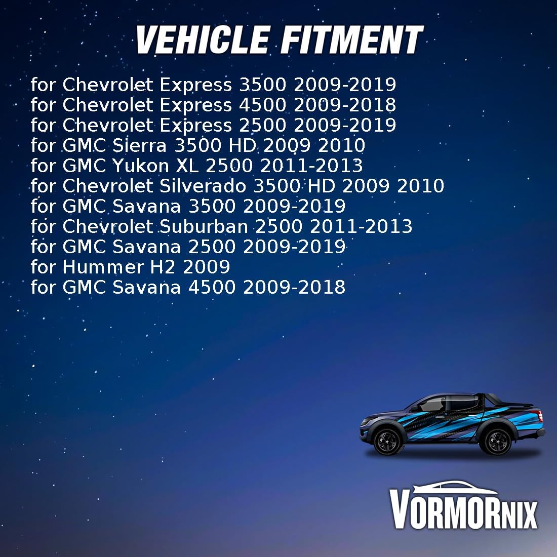 Rear Parking Brake Shoe for Chevrolet Silverado HD Suburban Express 3500 2500 4500 2009 2010 2011 2012 2013 2014 2015 2016 2017 2018 2019 1 Piece