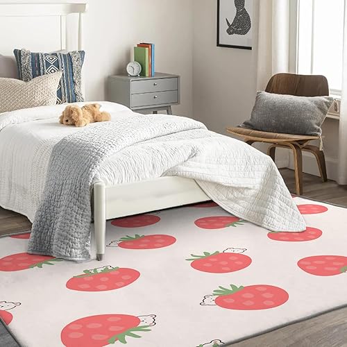 Miniatura 9 de Alfombra de 2 x 3, alfombras florales tropicales para entrada, sala de estar, dormitorio, alfombra de área pequeña con flores y decoración de