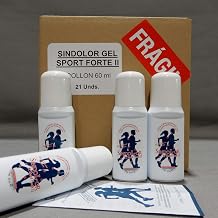 Syndolor Gel Sport Forte II in Rollon 60 ml, Immediate Effect, Pack Super Saving 21 Units