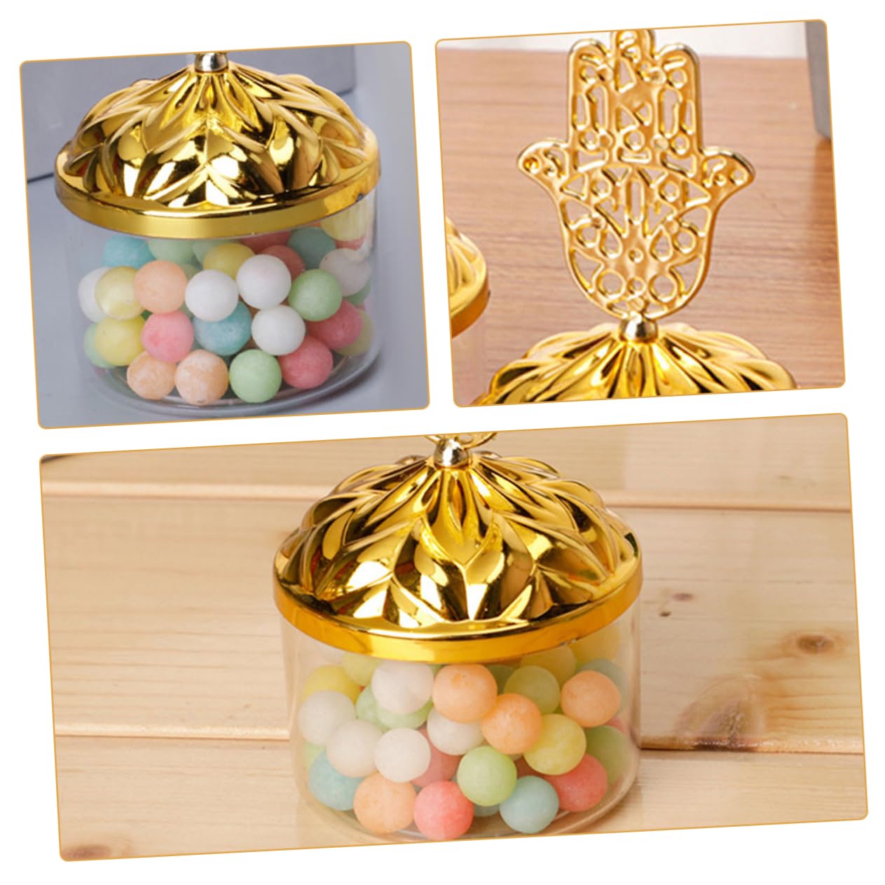 24 Transparente Geschenkboxen für Hochzeit mit Deckel | Wiederverwendbarer Kunststoff, Elegante Form für Feiern und Partys, auch Pralinenschachtel Nutzbar