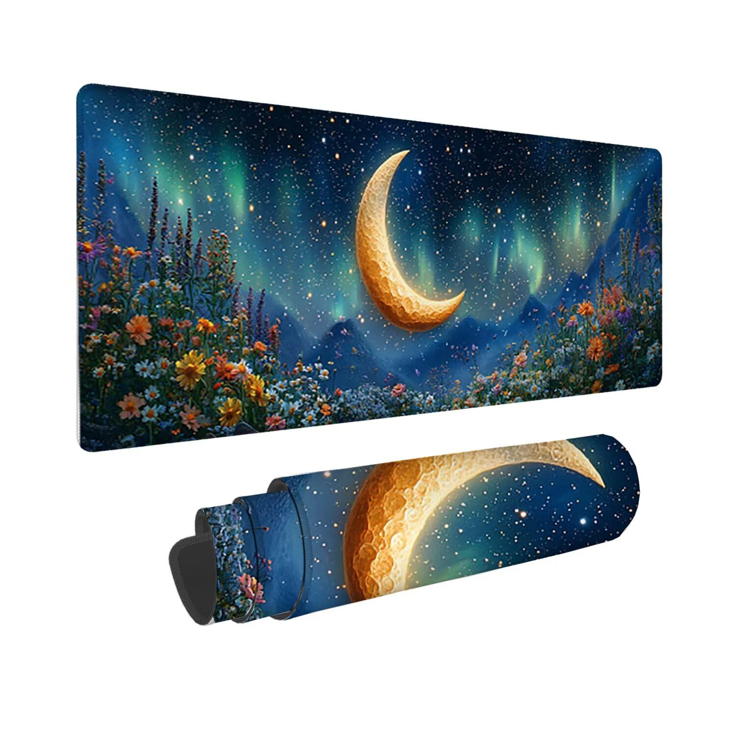 Podkładka pod mysz do gier, 1200 x 400 mm XXL Podkładka pod mysz do gier, duża, antypoślizgowa, wodoodporna, iExtended długa podkładka pod mysz do klawiatury XXL, akcesoria biurowe, do gier, komputera