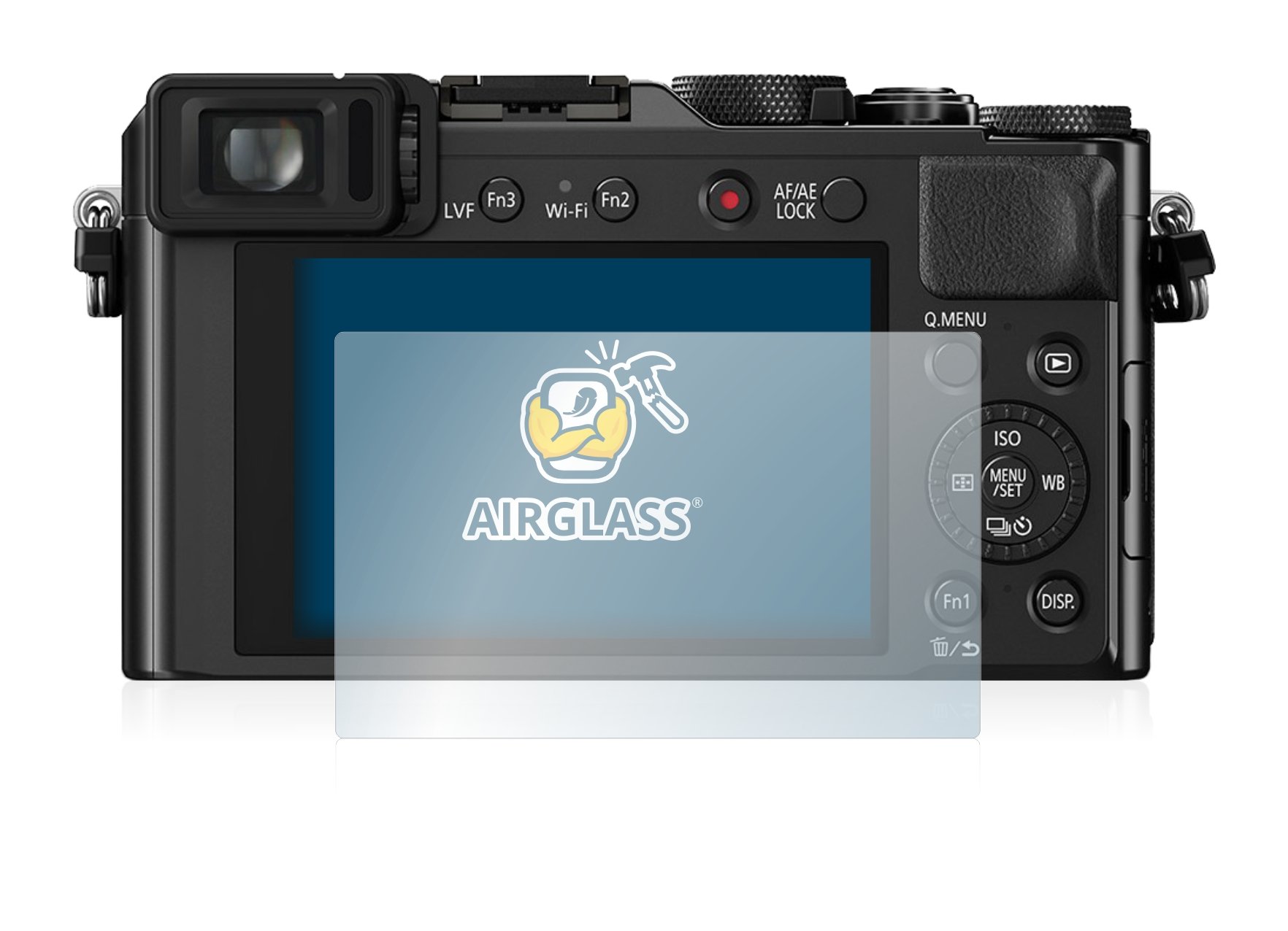 BROTECT Glas Screen Protector voor Panasonic Lumix DMC-GF3