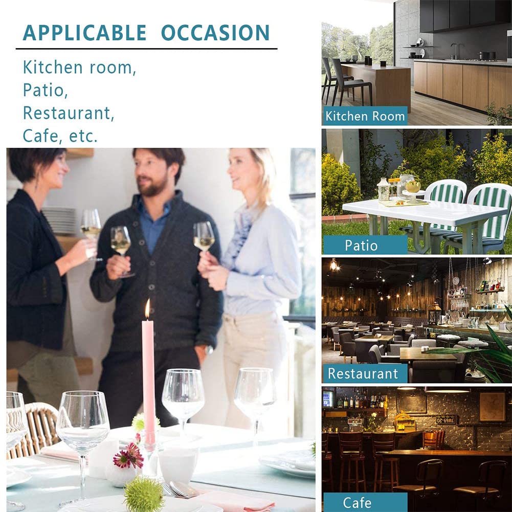 DOTBUY-SHOP Nappe De Table Carré 3D Impression Pour Nappe Lavable