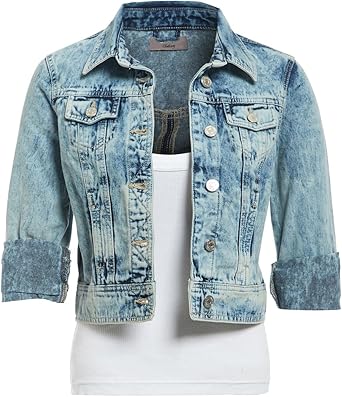 amazon blue jean jackets