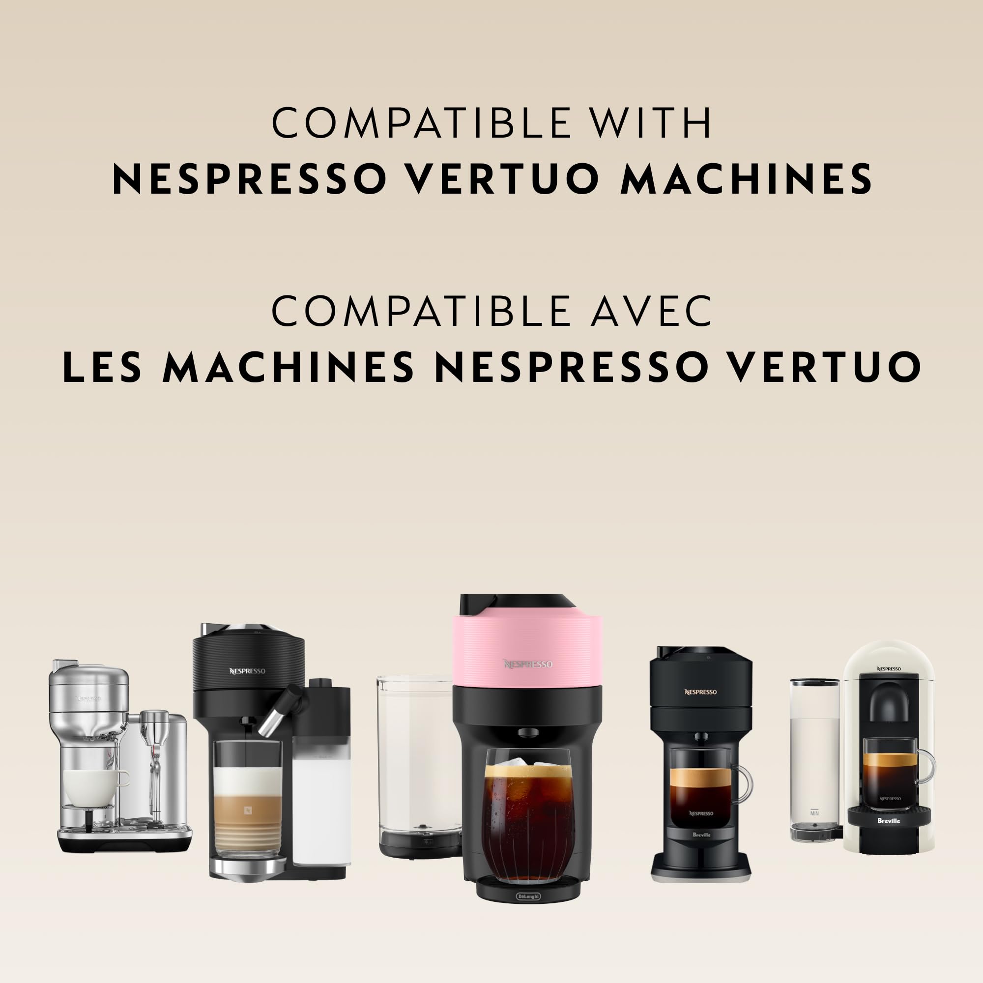 Nespresso Vertuo Pods, Discovery Bestsellers Mixed Pack of 60 capsules - Compatible with Vertuo coffee maker, Recyclable pods - 4