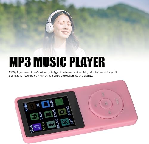 Miniatura 2 de Reproductor de MP3, pantalla TFT de 1.8 pulgadas, reproductor de música portátil 5.0, 200 mAh, 7 modos, reproductor de audio digital multifuncional