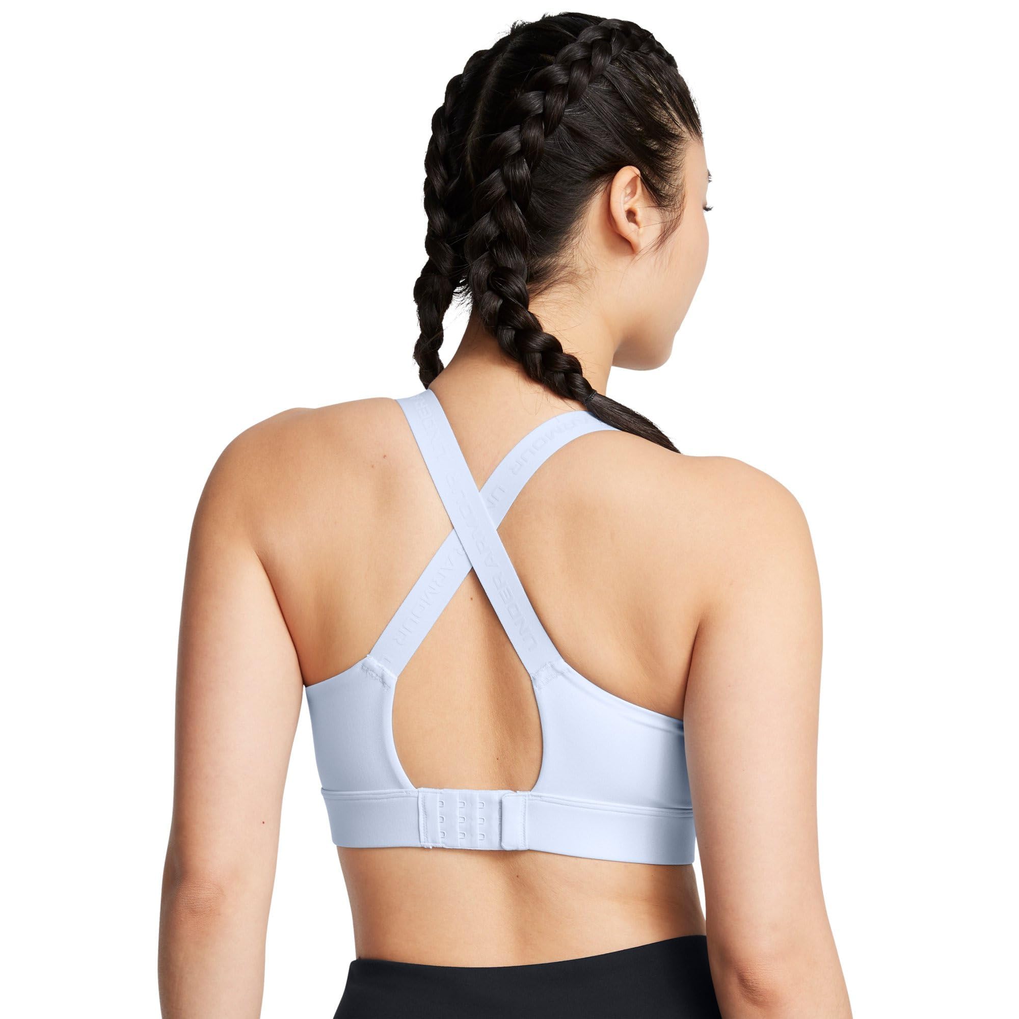 Under Armour Reggiseno sportivo da donna Infinity ad alto impatto, (464) blu Nimbus / blu Nimbus, S A-C, (464) Blu Nimbus / / Blu Nimbus, (Small) A/C