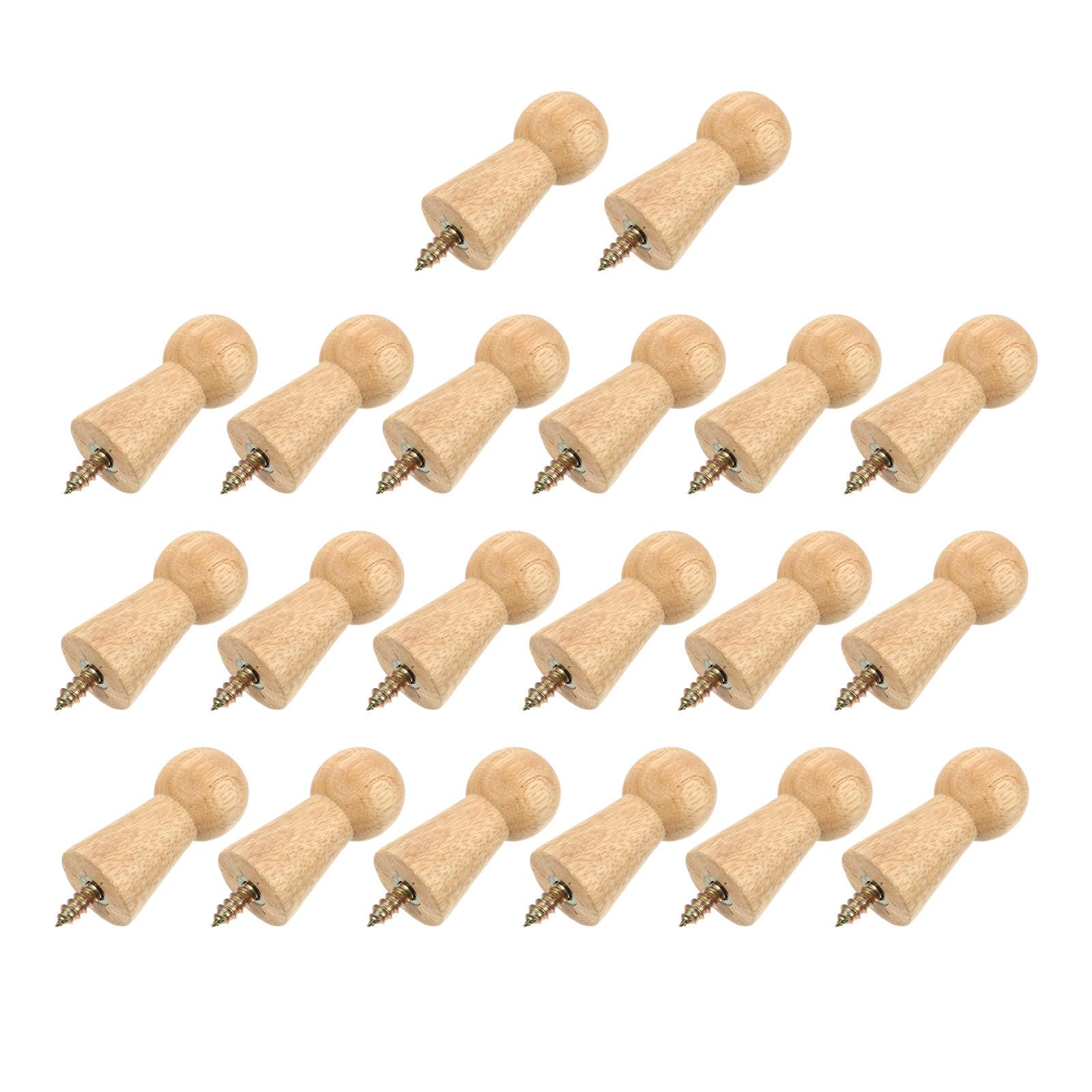 Patères en bois rond pour entrée et salle de bain afin d'organiser serviettes et vestes