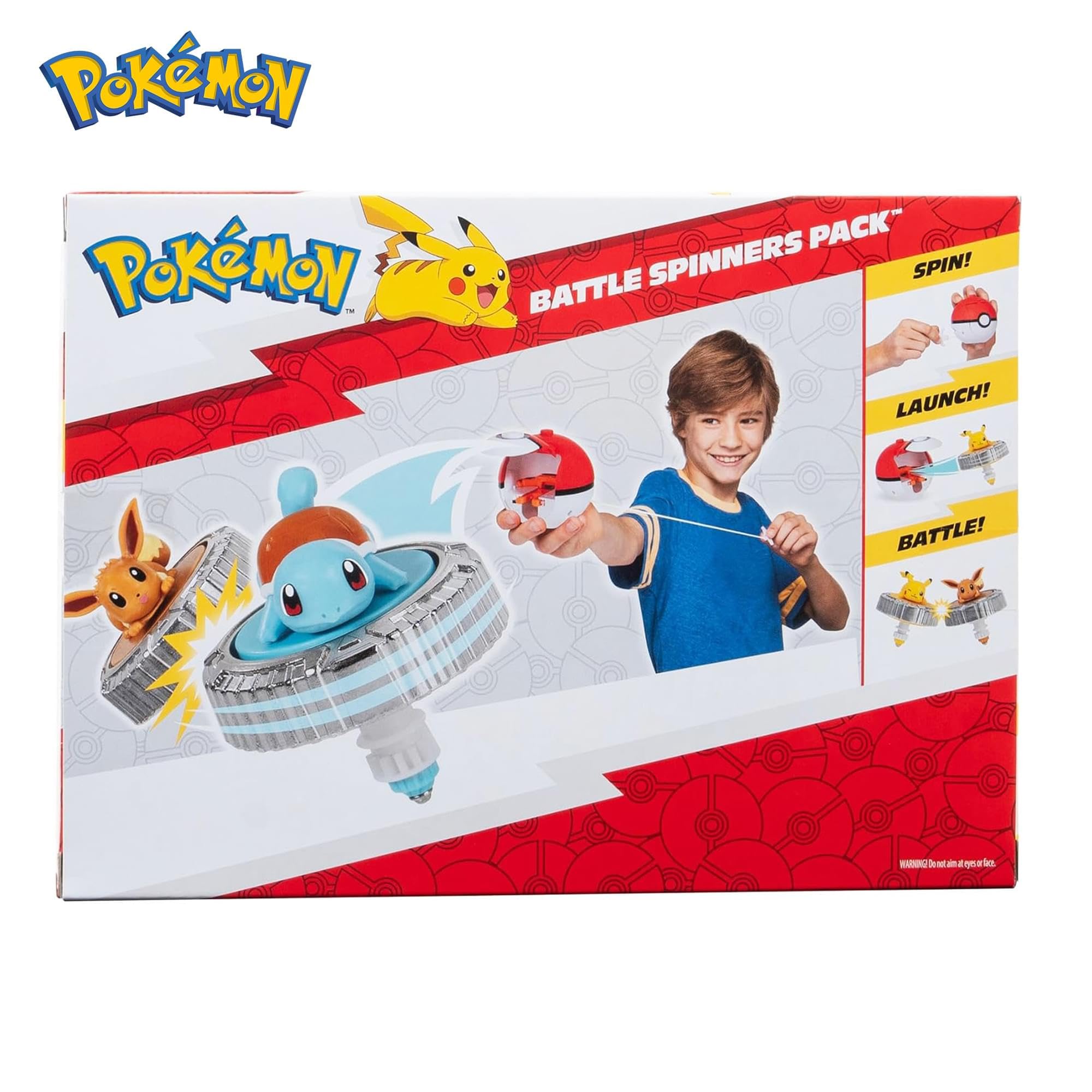 Pokémon Battle Spinner Squirtle - Paquete Individual