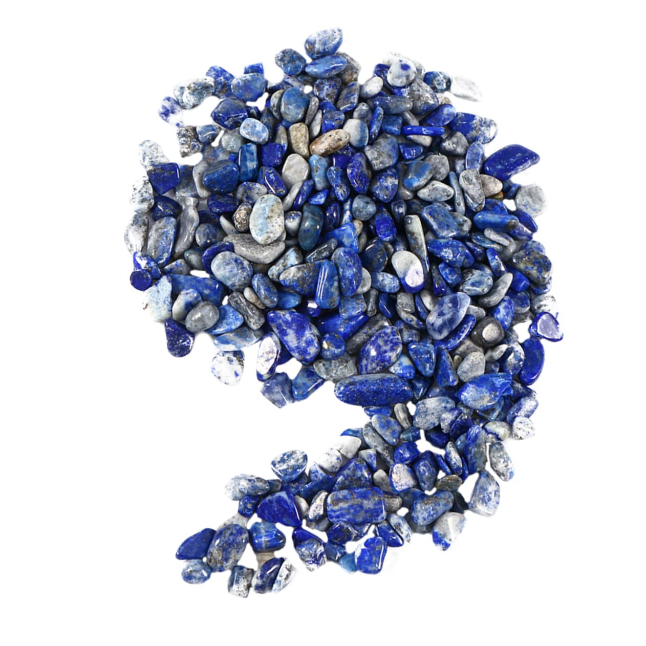 RORPOIR Decorative Gravel for Fish Tank 200g Lapis Irregular Decor Stones Aquarium Rock Decor