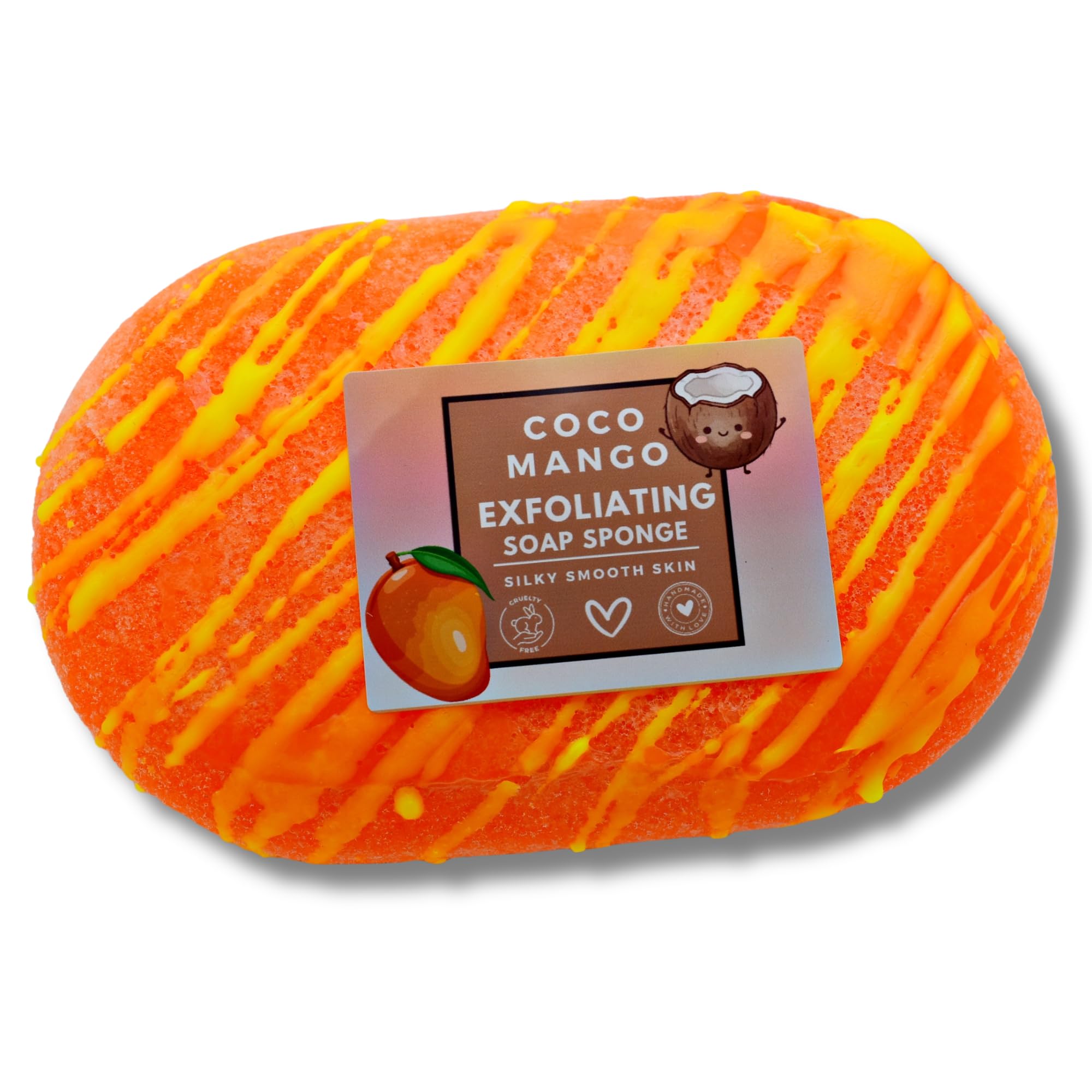 Exfoliating Soap Sponges - Perfume/Aftershave Fragranced - Vegan Friendly - Cruelty Free (Savage (Men)) — view 9