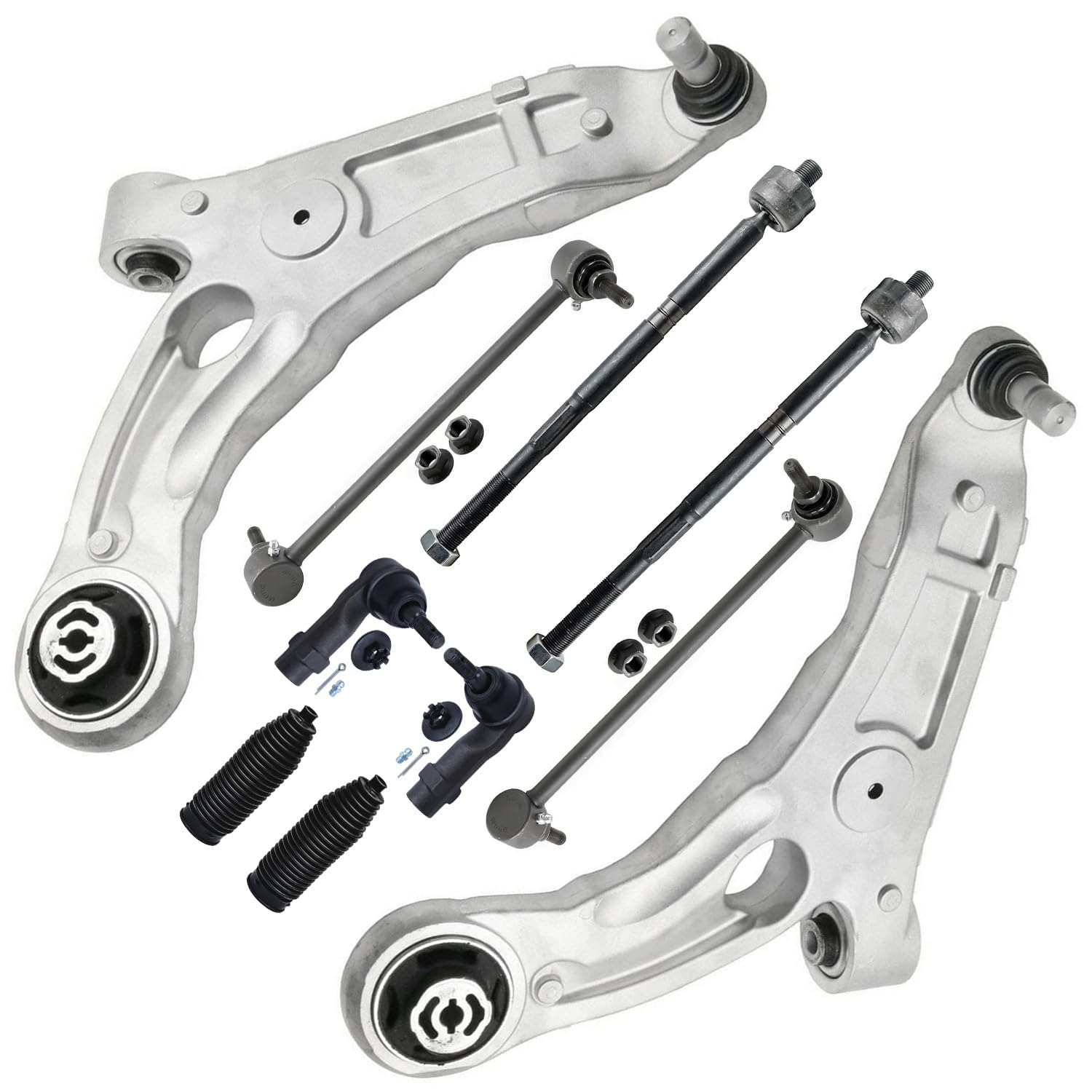 Detroit Axle - AWD Front End Control Arms Kit for 2016-2017 Chrysler 200