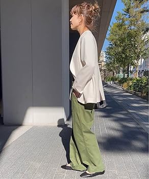 Amazon | [スピック アンド スパン] リネンライクノーカラージャケット