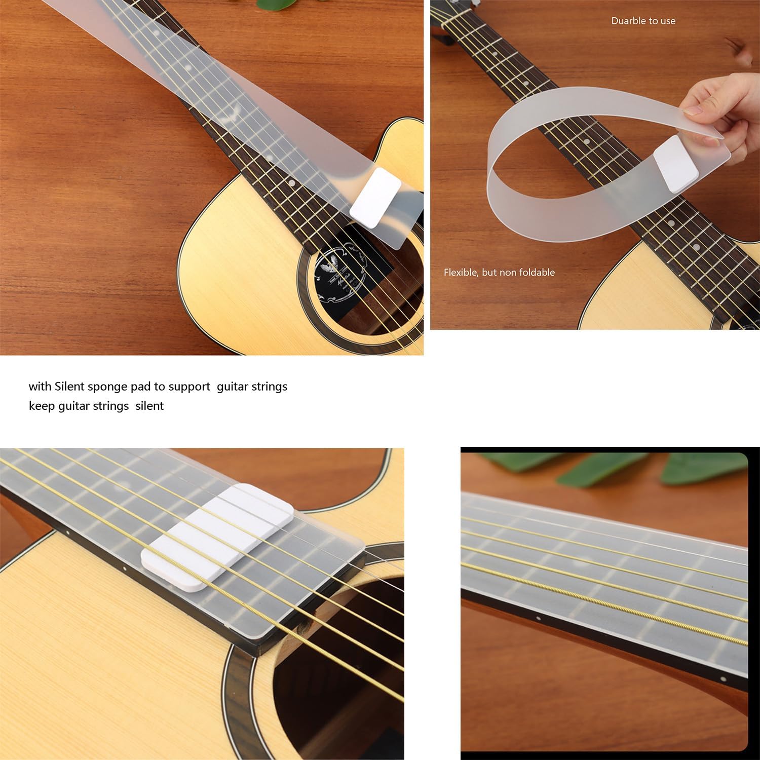 3PCS Guitar Fretboard Protector Cover Transparent Guitar Fingerboard dust Cover guitar fret covers (L-4/5 strings electric/acoustic bass)