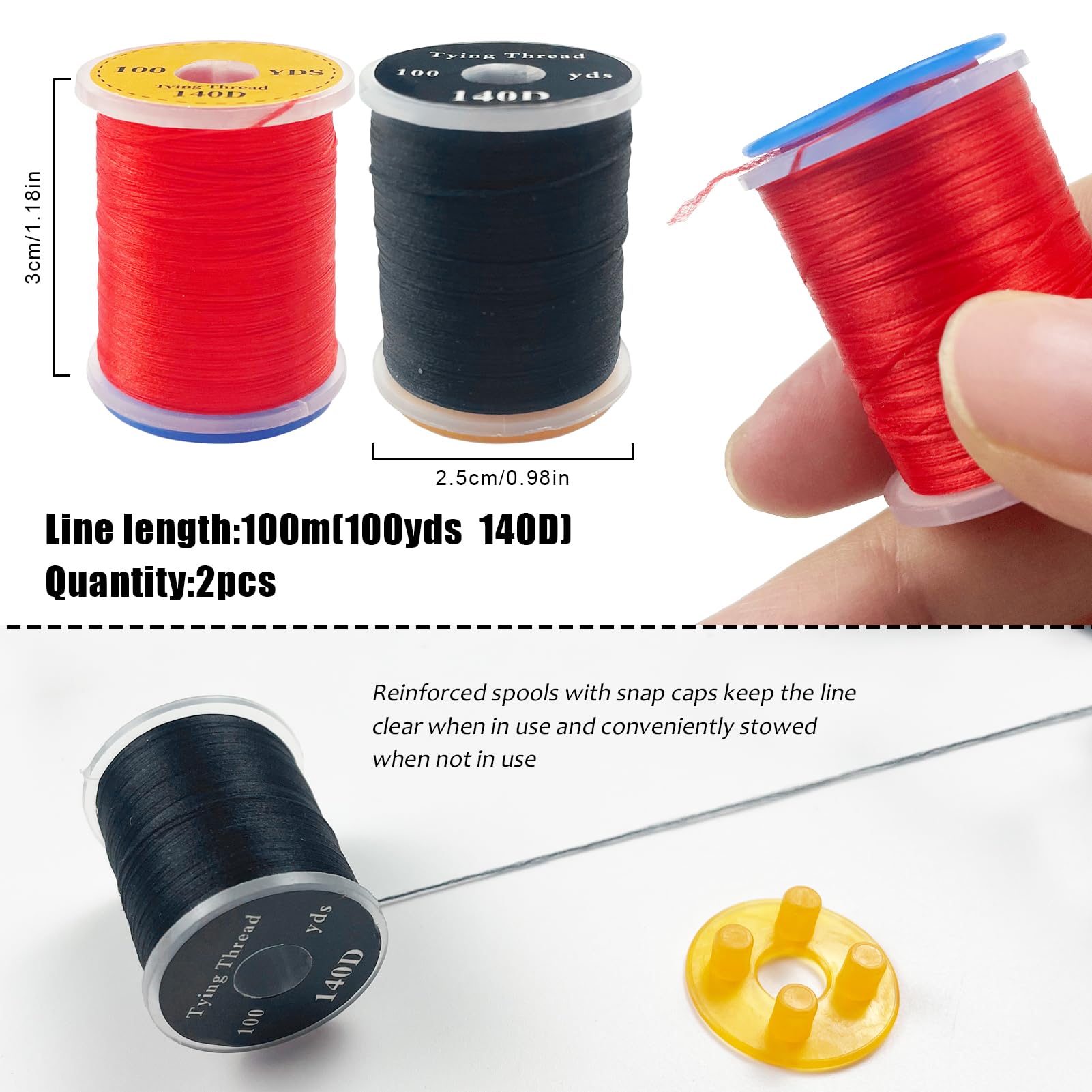 Amazon | L PATTERN フライタイイングマテリアルキット 107ピース
