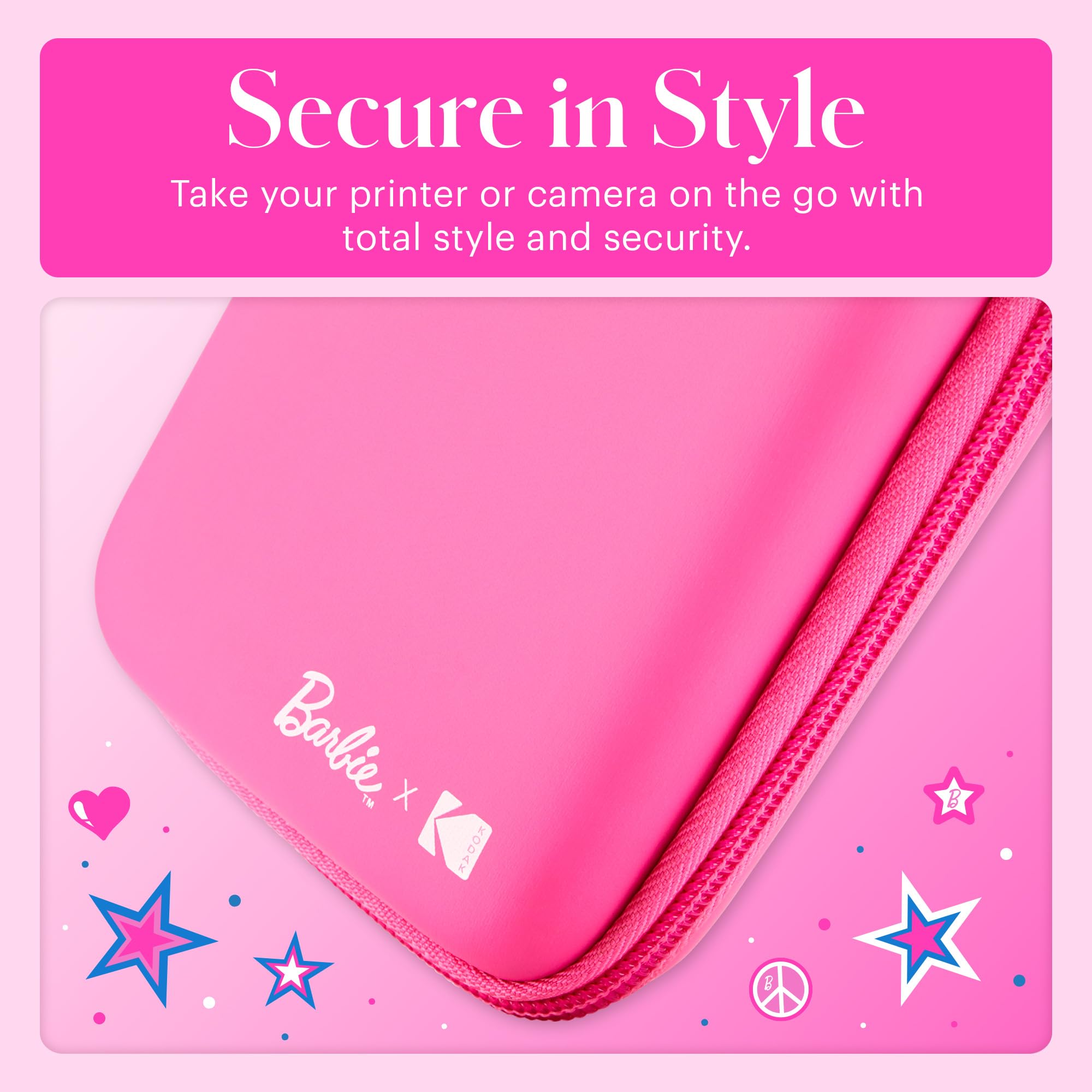 Amazon.co.jp: Kodak x Barbie EVAケース 取り外し可能なストラップ