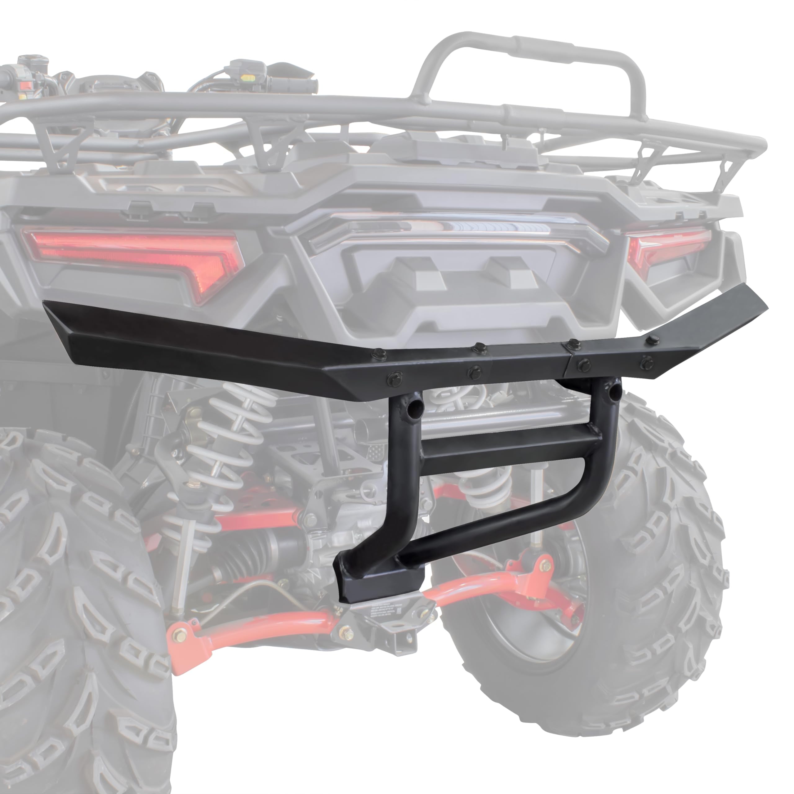 SAUTVS Rear Bumper Brush Guard for Polaris Sportsman 850 1000 17-25, Rear Brushguards Rear Bumper Guards Protector for Polaris Sportsman 1000 XP 850 SP 2017-2025 Accessories, Replace# 2882583, 2882021