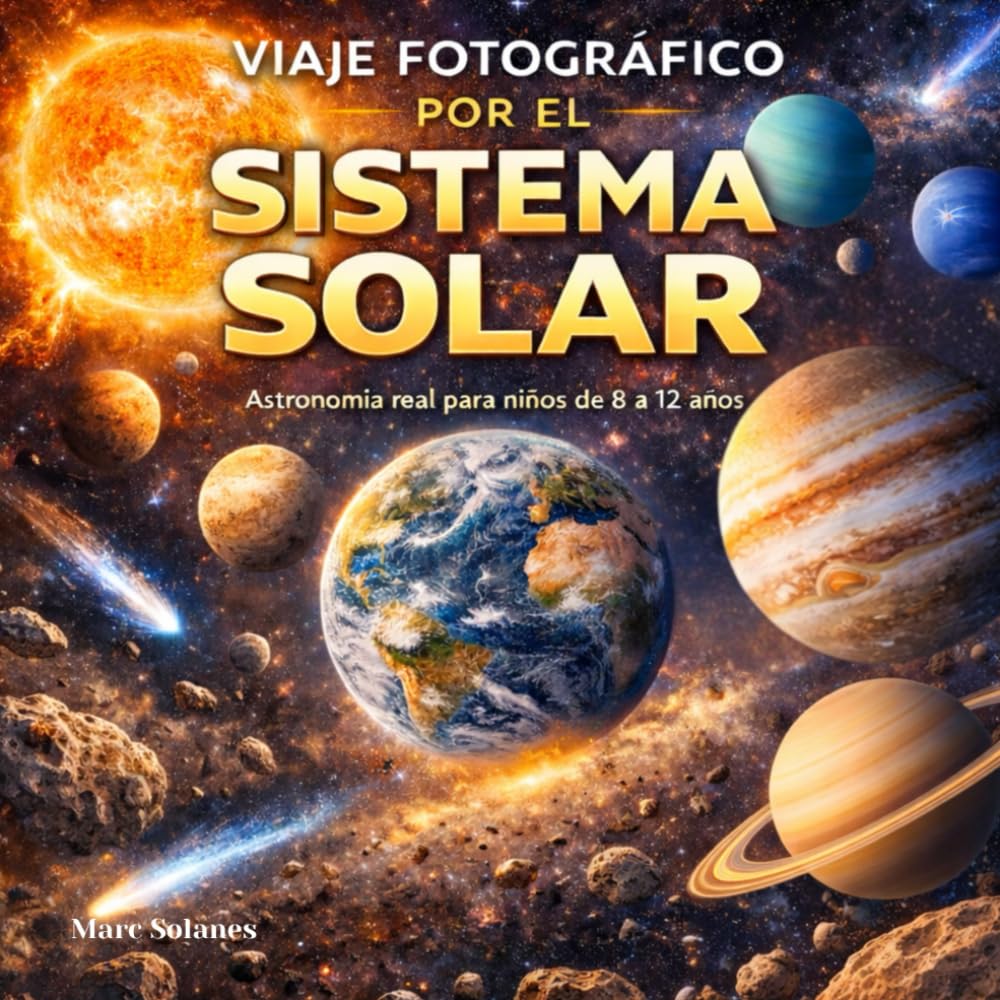 VIAJE FOTOGRÁFICO POR EL SISTEMA SOLAR: Descubre los planetas con imágenes reales de la NASA: Astronomía para niños de 8 a 12 años