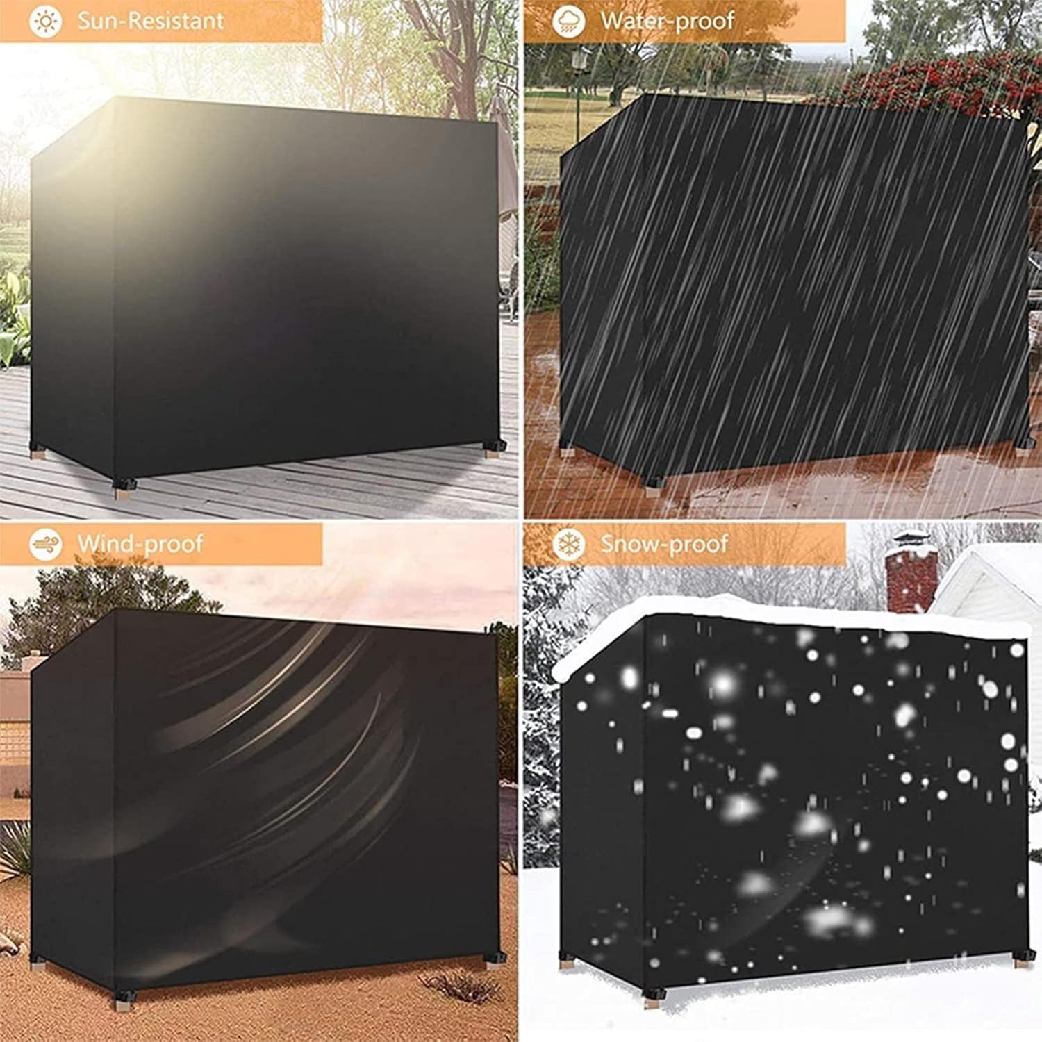 Waterproof Patio Swing Cover Heavy Duty Canopy Swing Covers Outdoor Funiture Garden Hammock Protective Cover,Oxford Cloth Durable Resistant Tear