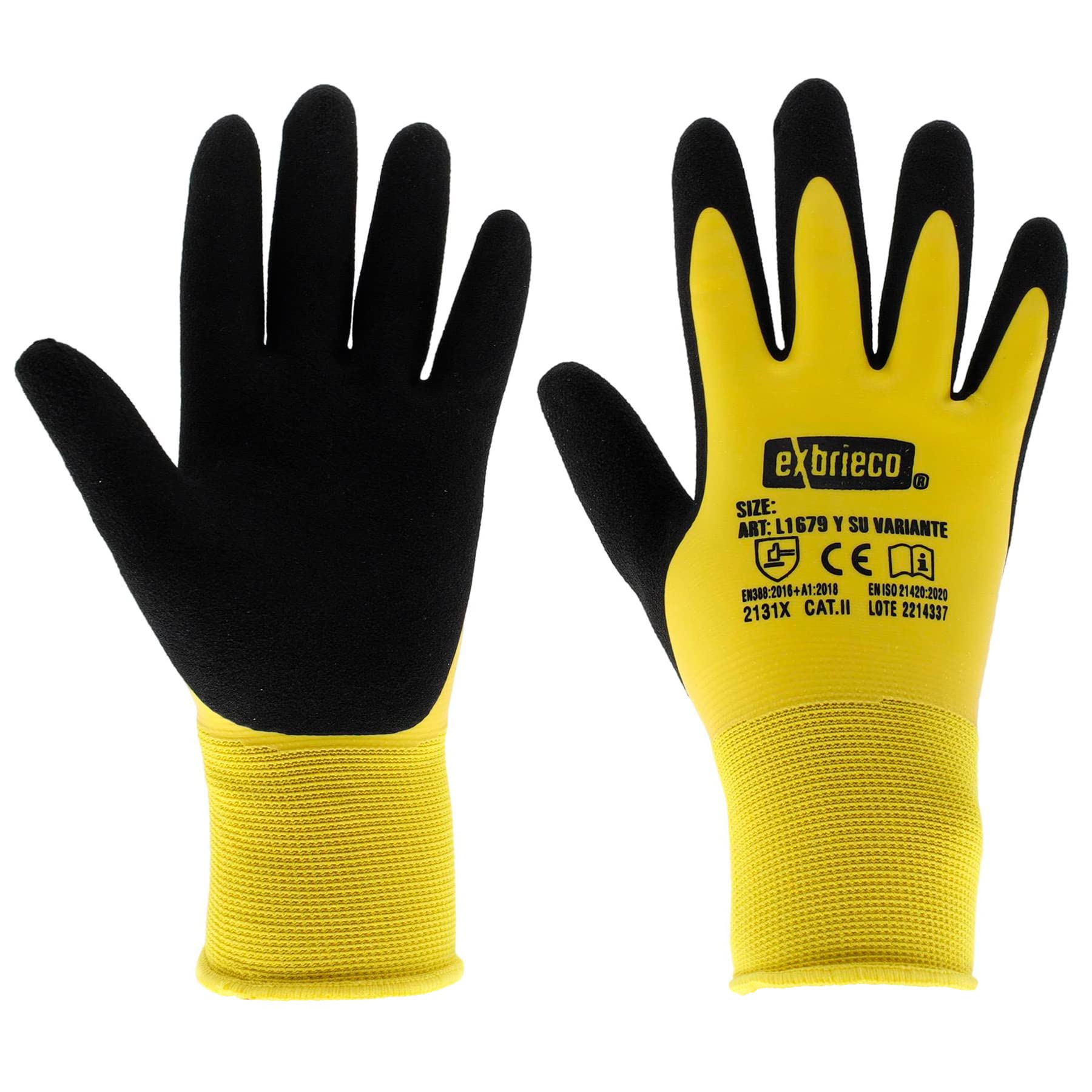 KLDOLLAR Guantes De Trabajo De Cuero Para Hombre, Guantes De Jardinería