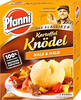 Pfanni Potato Dumplings half & half (Kartoffel Knödel Halb & Halb) 200g