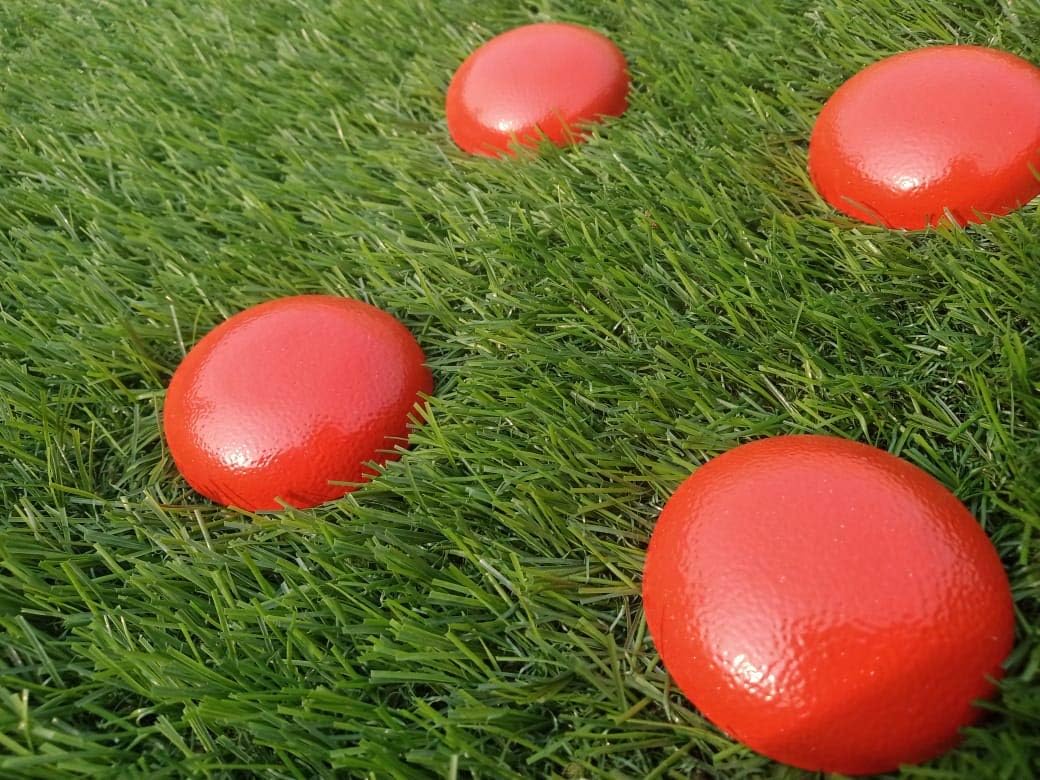 Low Profile Survey Stakes 4Pack HiVis Yellow