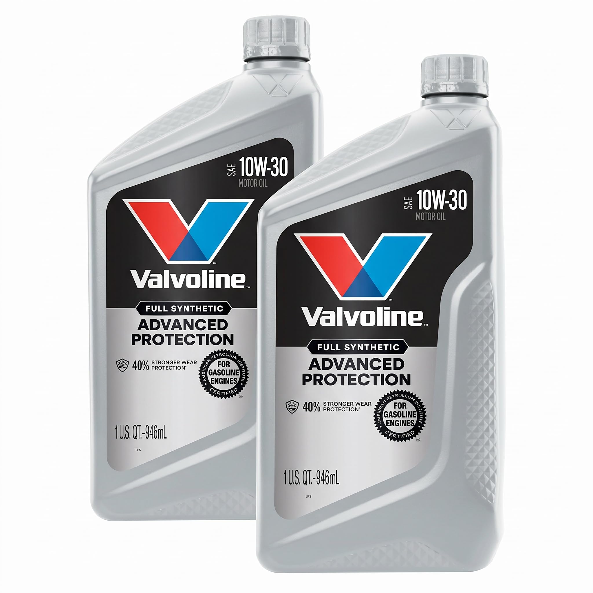 Valvoline Full Synthetic Motor Oil, 10W-30 | 1 QT | Pack of 2 | Advanced