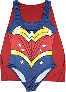 DC Comics Wonder Woman Bodysuit with Cape