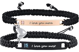 Personalized Couple Bracelet: Unbreakable Bond Symbol