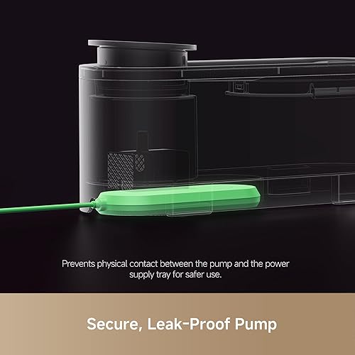 Miniatura 6 de MOVA WF10 Pro - Fuente de agua para mascotas, fuente de agua para gatos con bomba silenciosa y 3 modos de flujo de agua, dispensador de agua para