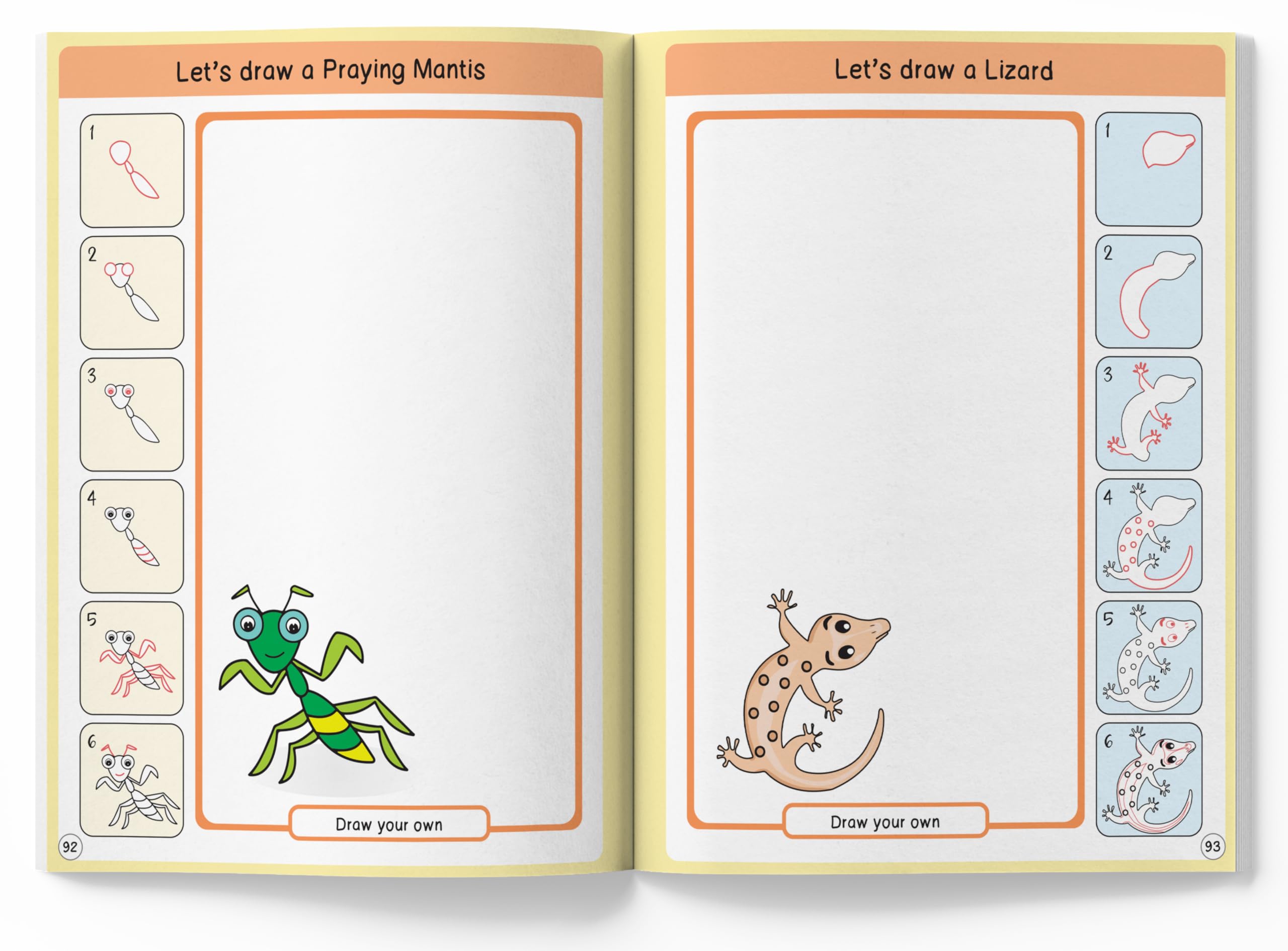 How to Draw: 101 Animals Activity Book for Kids | Step-by-Step Drawing Guide | Ages 5+ | 3+ Hours of Creative Fun - Image 6 thumbnail