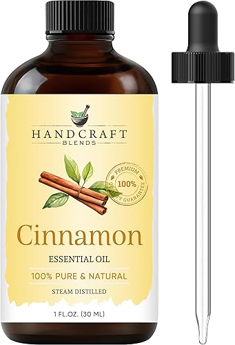 Handcraft Blends - Aceite esencial de albahaca 100 % puro y natural, aceite de alta calidad para difusor y aromaterapia, 0.33 onzas líquidas