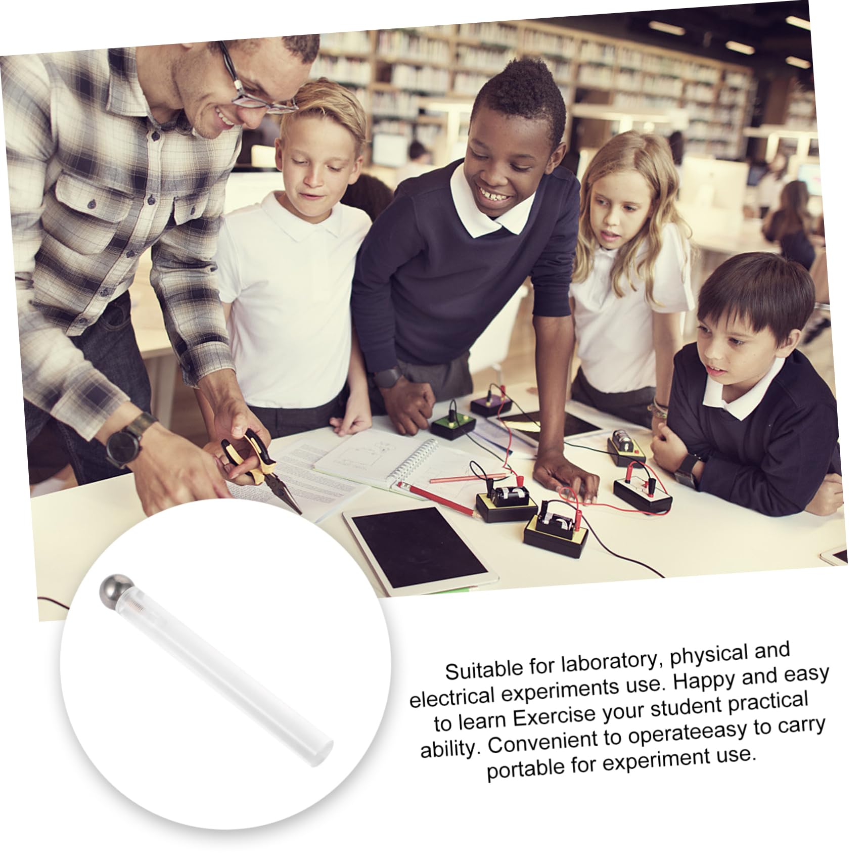 WOONEKY Physics Experiment Equipment 1pc Electric for School Laboratory Educational Use