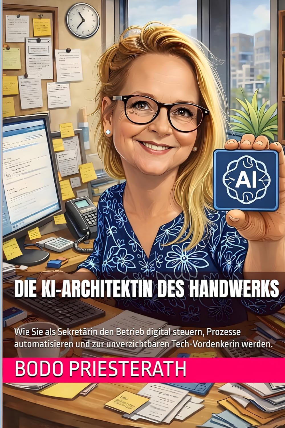 Die KI-Architektin des Handwerks: Wie Sie als Sekretärin den Betrieb digital steuern, Prozesse automatisieren und zur unverzichtbaren Tech-Vordenkerin werden.