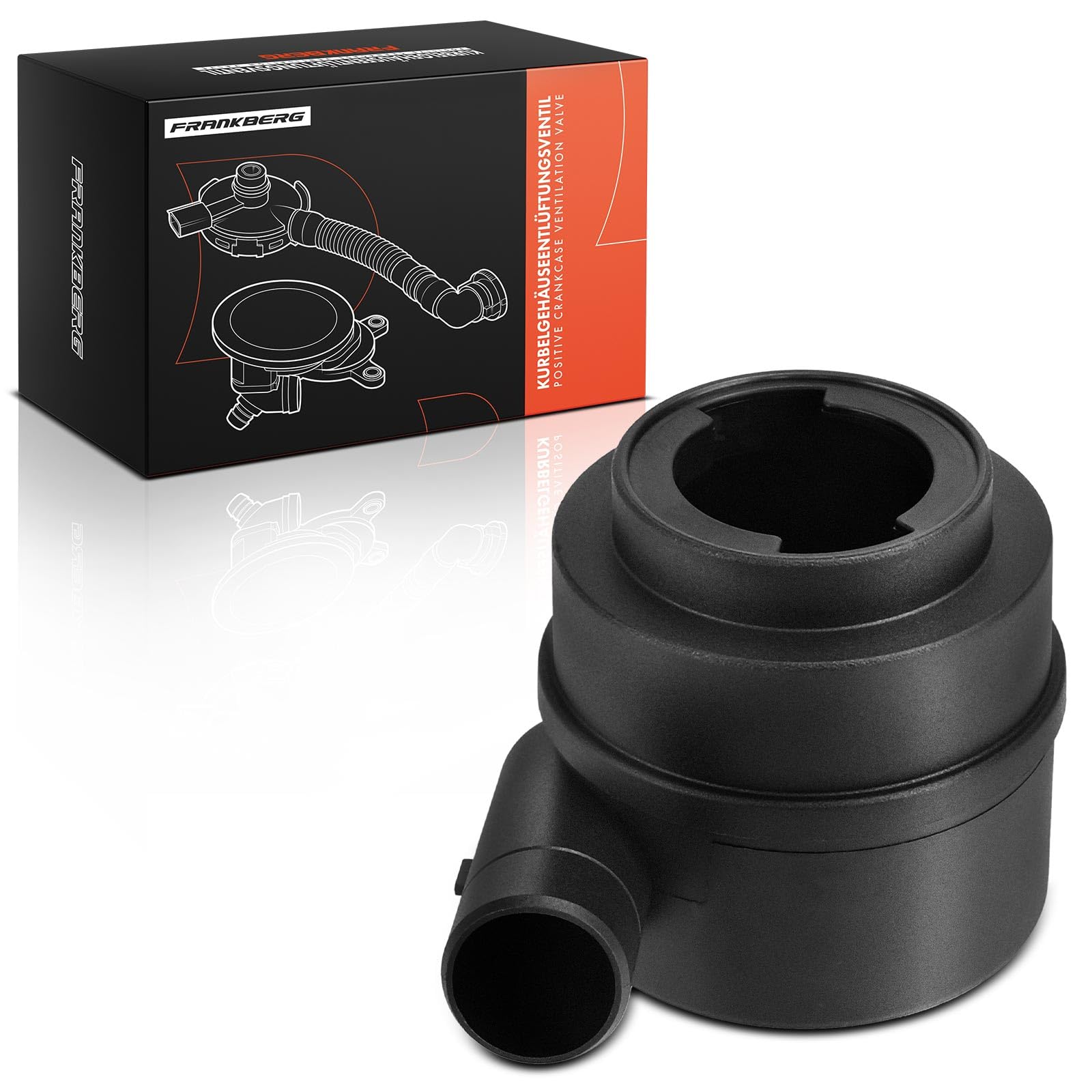 Frankberg Soupape de ventilation du carter, culasse 06A103467E | Compatible avec: Cordoue 6K1 6K2, Nouvelle Coccinelle 1C1 9C1, B.o.r.a 1J2, Golf IV Variant 1J5, A3 8L1