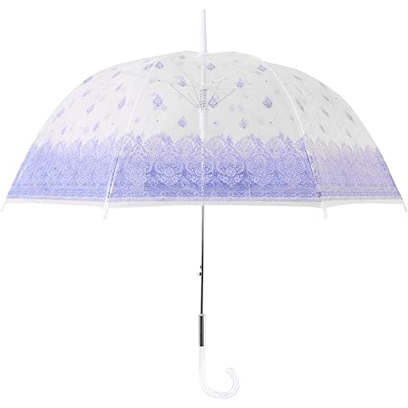 Amazon フランフラン Francfranc バードケージ 型 ビニール傘 プリュイ 58cm レディース 雨傘 傘 ペイズリー Francfranc フランフラン 長傘 通販