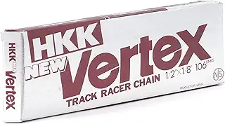 HKK Vertex ベルテックス 1/8インチチェーン シルバーブラック