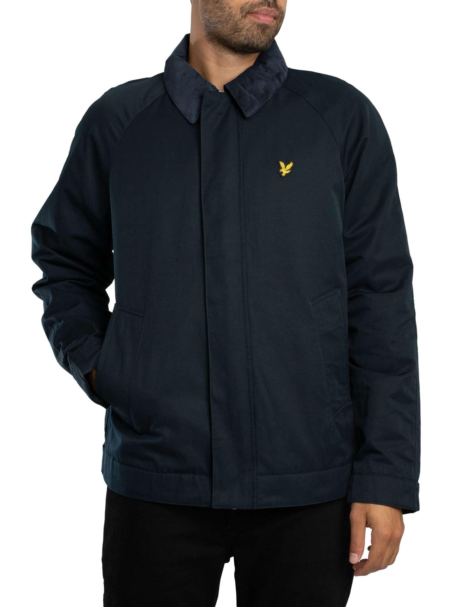 Lyle & Scott Men's Dark Navy Hunting Jacket, L